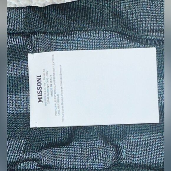 Missoni Viscose Zip Strapless Tube Top Size XS - Picture 6 of 9